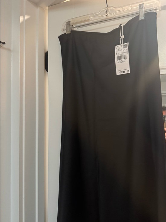Mango Dresses & Skirts - Mango Black Midi Slip Skirt